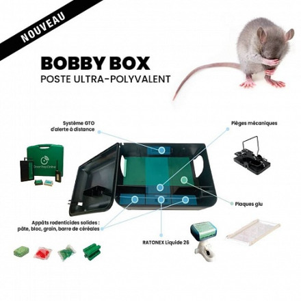 Контейнер "Bobby-Box" с креплением для детектора Контейнер "Bobby-Box" с креплением для детектора