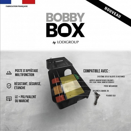 Контейнер "Bobby-Box" с креплением для детектора Контейнер "Bobby-Box" с креплением для детектора