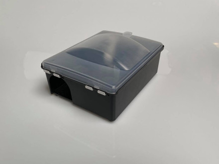 Приманочный контейнер с прозрачной крышкой "Curve Ro-Bait Transparent"