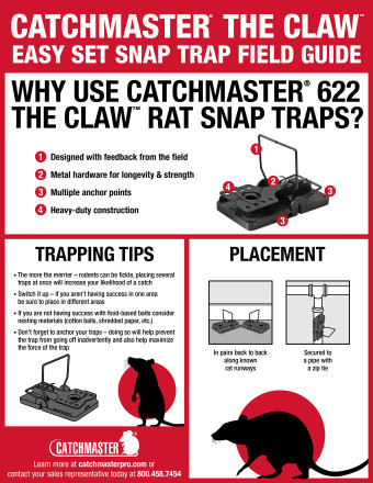 Ловушка для крыс Cathmaster Claw  Easy Set Ловушка для крыс Cathmaster Claw  Easy Set